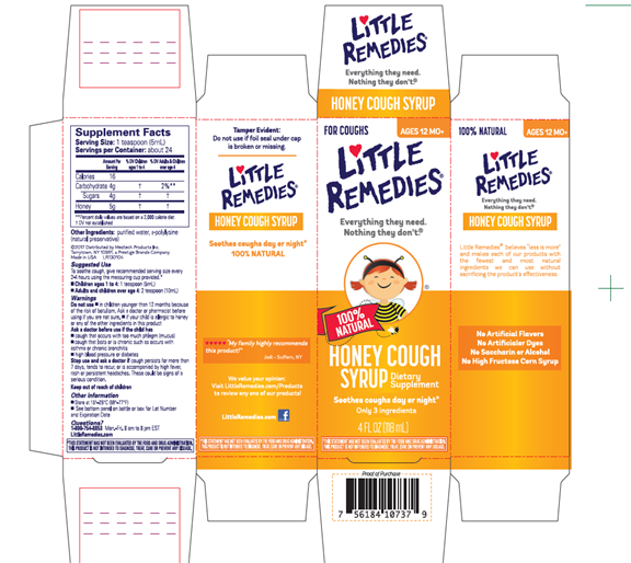 Little Remedies Honey Cough Syrup Packaging