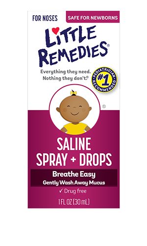 Little Remedies® Saline Spray/Drops | Littleremedies