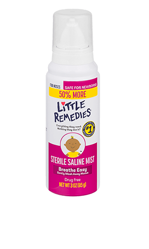 Little Remedies® Sterile Saline Nasal 